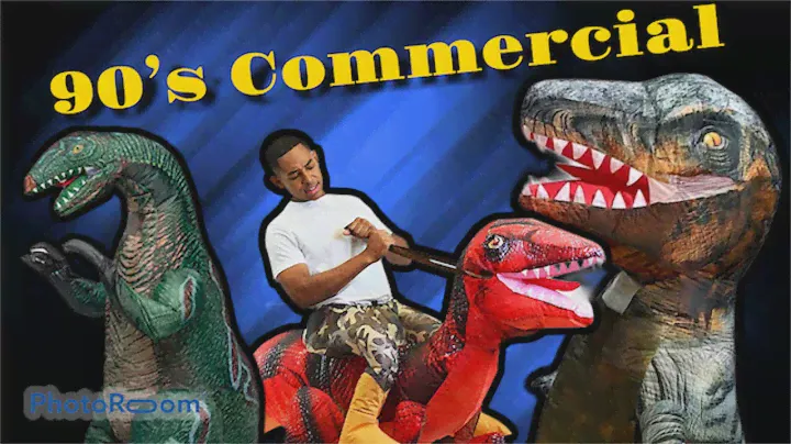 Inflatable dinosaur costume commercial style
