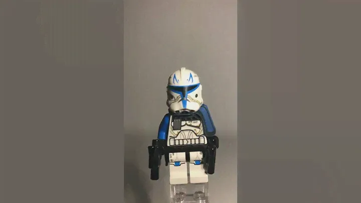 Captain Rex Phase II Minifigure from 75012