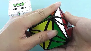 Lanlan Flower Rex Puzzle Cube Black Short Review (From Eachbyte.com)