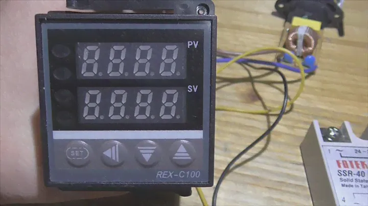 Прикупил PID терморегулятор REX-C100