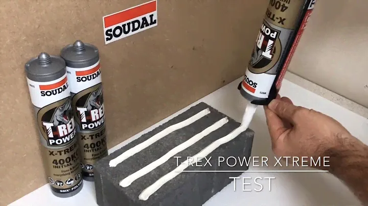 Soudal T-Rex Power X-Treme - The Most Xtreme Tack Adhesive on Earth