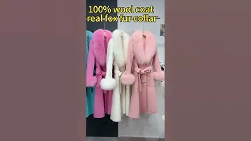 HG7384 REX RABBIT SHAWL COLLAR COAT-90CM #fashion #minkcoat #winter