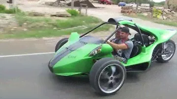 T-Rex Replica, reverse trike, T-Rex