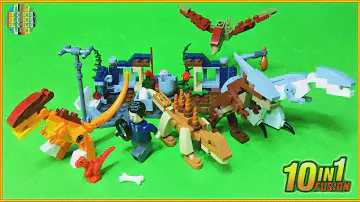 Sheng Yuan Dinosaur World 10in1 SY1598 LEGO Bricks Compatible