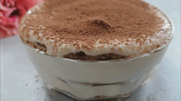 High Protein Tiramisu | 4 Ingredients Only