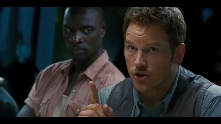 Jurassic world 2015  Zach and Gray and Claire and Owen Movie Clips