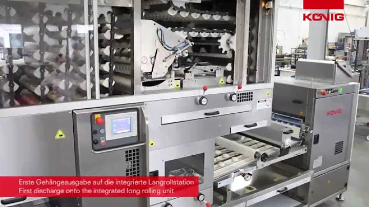 Koenig - Combiline Compact - Compact roll line - Kompakte Kleingebäckanlage