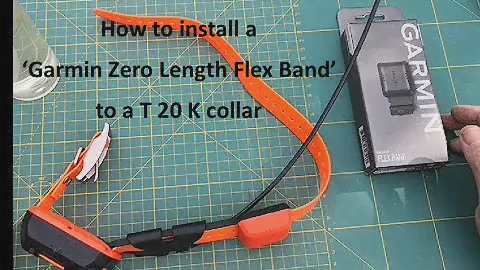Fitting a Garmin Zero Length Flex Band