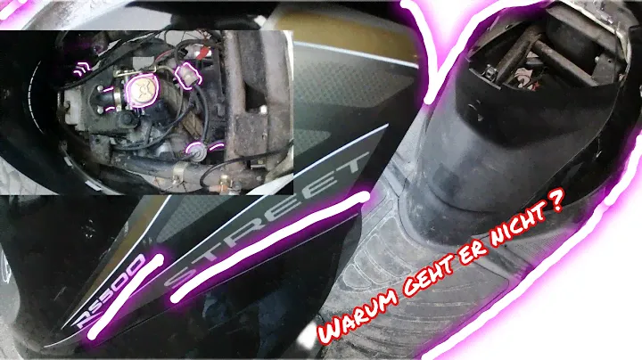 Warum springt mein Roller nicht an ? | Rex RS 500 | Roller Probleme