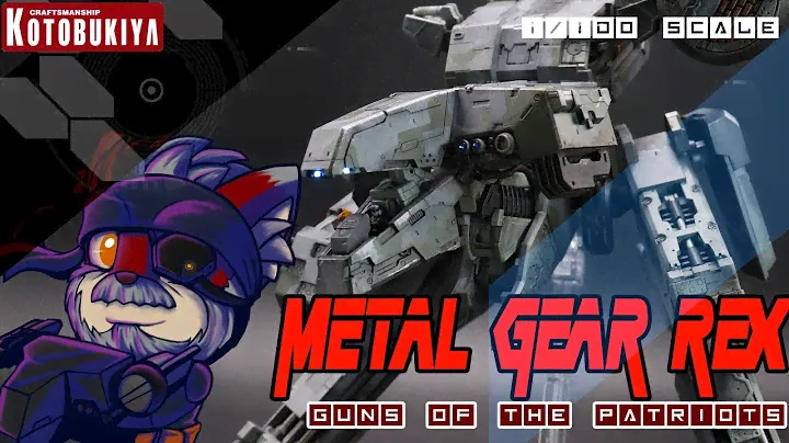 Kotobukiya1:100 Scale METAL GEAR SOLID 4 (Metal Gear Rex)