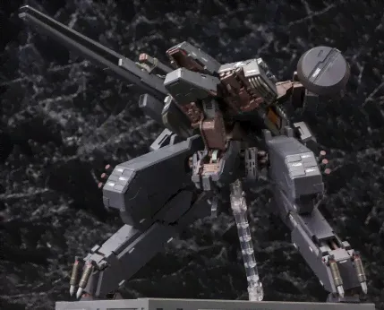 Metal Gear Solid 1/100 Scale Plastic Model Kit: Metal Gear REX Black Ver. (Re-run)-1