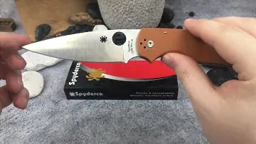 Нож "Native Chief" Crucible CPM REX 45 Orange G-10 244GPBORE Sprint Run от Spyderco