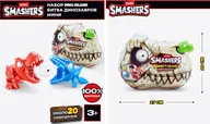 Игровой набор сюрприз в яйце Zuru Smashers "T-Rex Battle" мини, в ассорт.