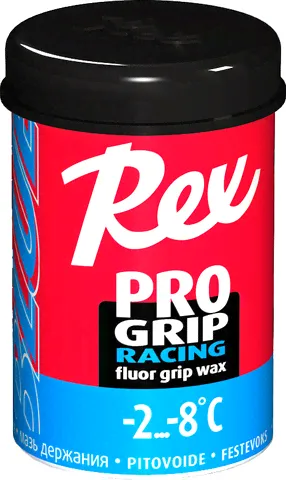 Мазь держания REX Grip waxes Pro Line, (-2-8 C), Blue, 45g-0