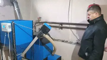 Пеллетная горелка Зота Фокс 25  КВт