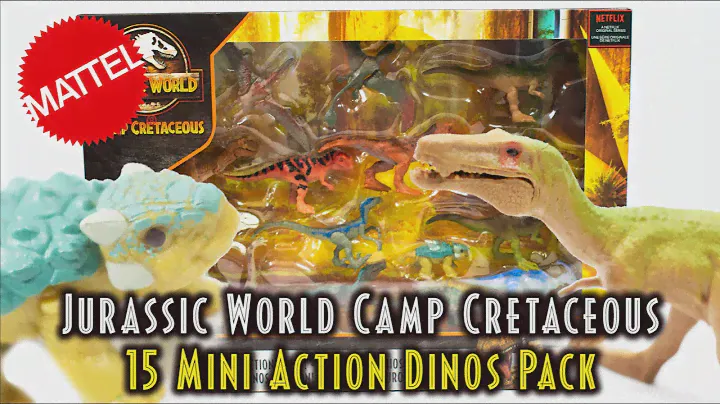 Jurassic World Camp Cretaceous | Target Exclusive Mini Set Review | Mattel Jurassic World Toys