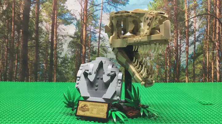 LEGO Jurassic World - Dinosaur Fossils: T. rex Skull set (76964) - 2024 EARLY Set BUILD!