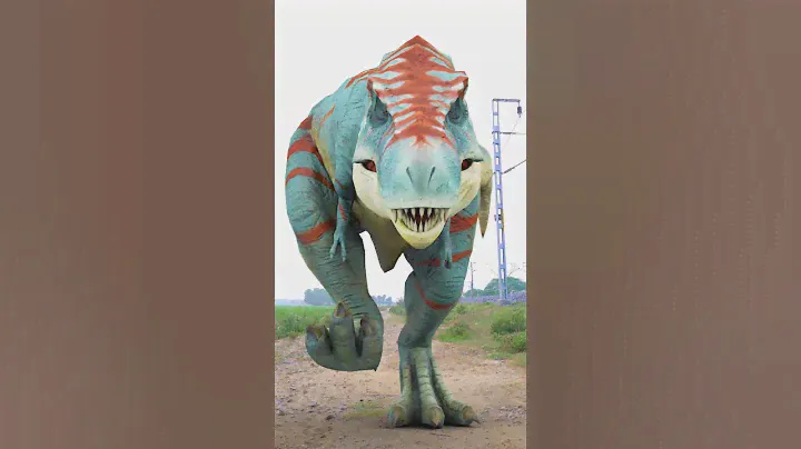 T-rex Dinosaur Chase #dinosaur #dinosaurs #jurassicworld