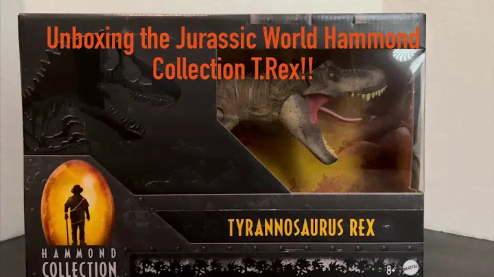 Unboxing the Jurassic World Hammond Collection T.Rex!! #jurassic #jurassicworld #dominion #unboxing