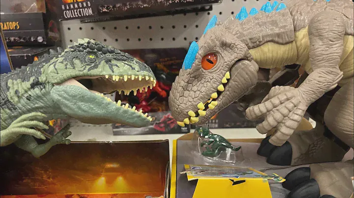 NEW RELEASE JURASSIC WORLD DOMINION TOY HUNT:  THRASHING INDOMINUS REX