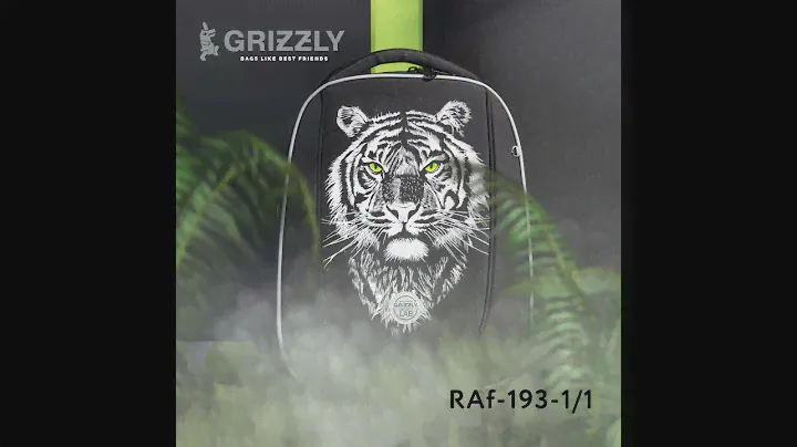 Школьный ранец для мальчика RAf-193-1 от GRIZZLY