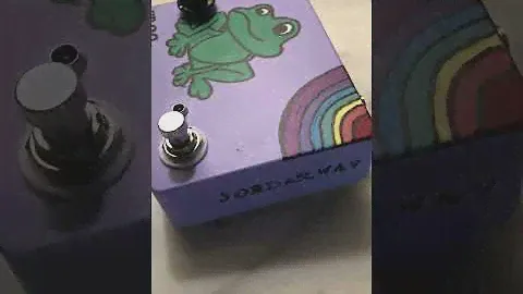 Jordan.wav Frog Pedal - now with Rainbow!