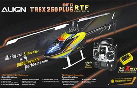 Радиоуправляемый вертолет Align T-Rex 250 Plus DFC 2.4G - RH25E04XT