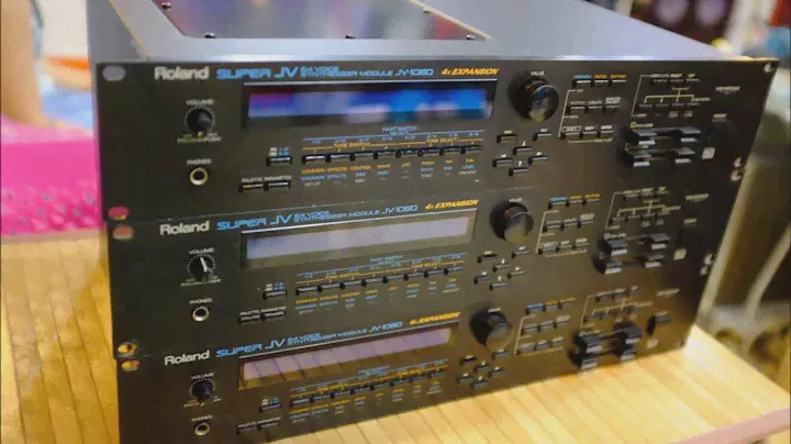 Roland JV-1080 "Analog Dreams" Soundset 75 Presets