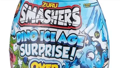 ЯЙЦО МАМОНТА! Ледниковый период ZURU SMASHERS DINO 3 , огромное яйцо,гигантское яйцо.Обзор Smashers