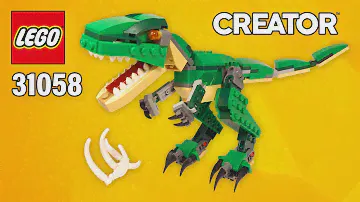 LEGO T. Rex (Tyrannosaurus)[31058] 170 pcs from Lego Creator Mighty Dinosaurs Building Instructions