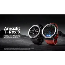 Смарт-часы Xiaomi Amazfit T-Rex 3 Оригинал, Новые - Onyx - RU Version