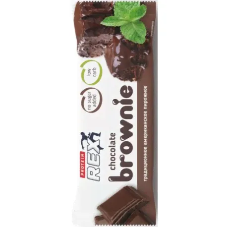 ProteinRex Пирожное Brownie 50г-0