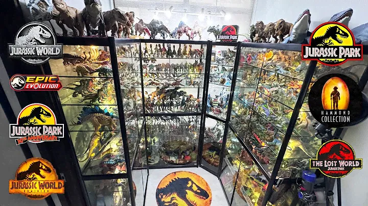 5000 Jurassic World Dinosaurs! Complete Jurassic World Collection Tour! T-Rex, Indominus Rex, Raptor