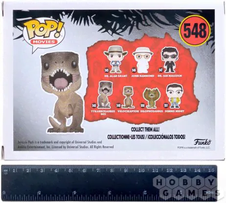 Фигурка Funko POP! Movies. Jurassic Park: Tyrannosaurus Rex-3