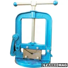 Трубные тиски настольные откидные Rex V 1201V4