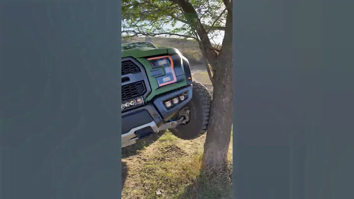 Flexing Ford Raptor