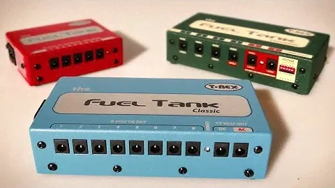 Adaptor Power Supply Isolated  Efek Gitar dan Bass "T-Rex The Fuel Tank Classic - Chameleon