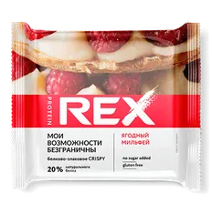 Хлебцы протеино-злаковые Ягодный мильфей ТМ ProteinRex 55 г *12