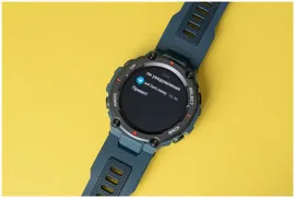 Xiaomi Умные часы Amazfit A2013 T-Rex Pro Steel Blue носимый гаджет