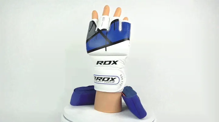 Перчатки для ММА RDX Grappling Gloves Rex T7 Blue