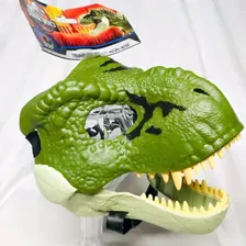 Jurassic World GREEN T-Rex Dinosaur Face Mask tyrannosaurus Park Dino Costume JP