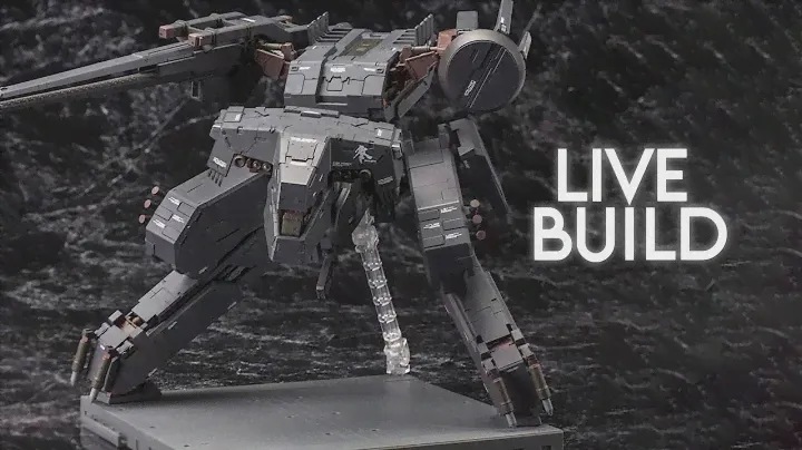 Metal Gear Rex [Black Ver.] LIVE BUILD!