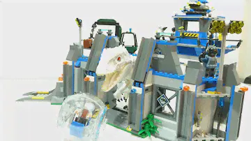 Rob A Reviews LEGO JURASSIC WORLD 75919 Indominus Rex Breakout