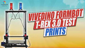 Vivedino Formbot T-Rex 3.0 разрезает и печатает во всех режимах печати
