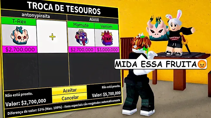O Que as Pessoas Oferecem Pela Fruta T Rex no Blox Fruits