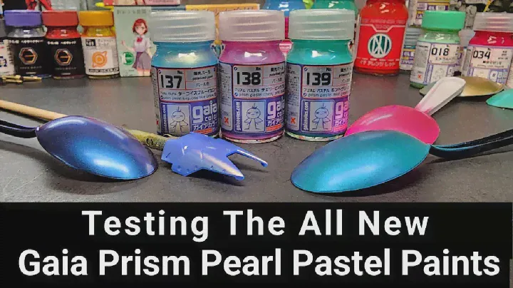 Testing The New Gaia Prism Pearls Paints