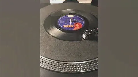 MY 1970’s VINYL 45’s RECORD COLLECTION/ T - Rex from 1973 .