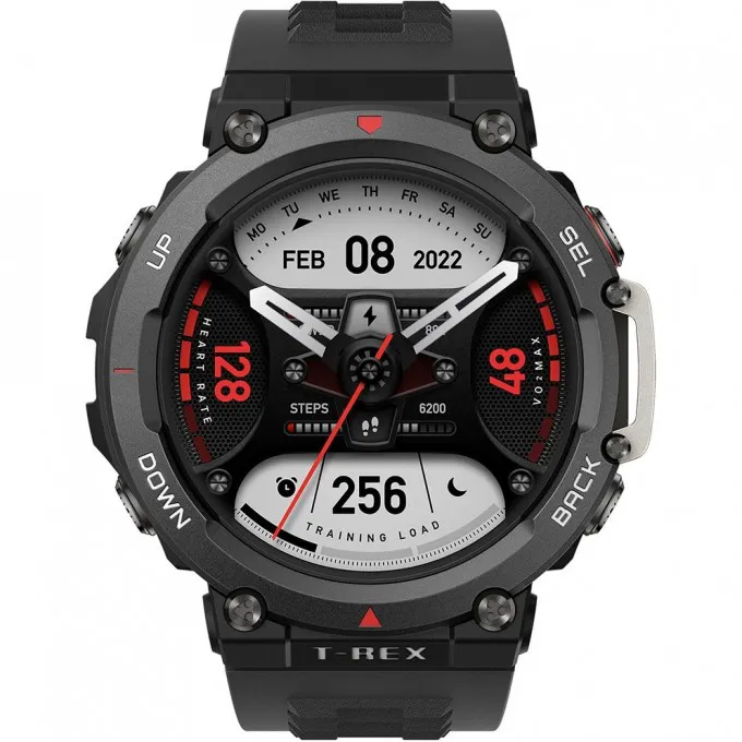 Смарт-часы AMAZFIT T-REX 2 A2170 черные AMF-6972596105077-0
