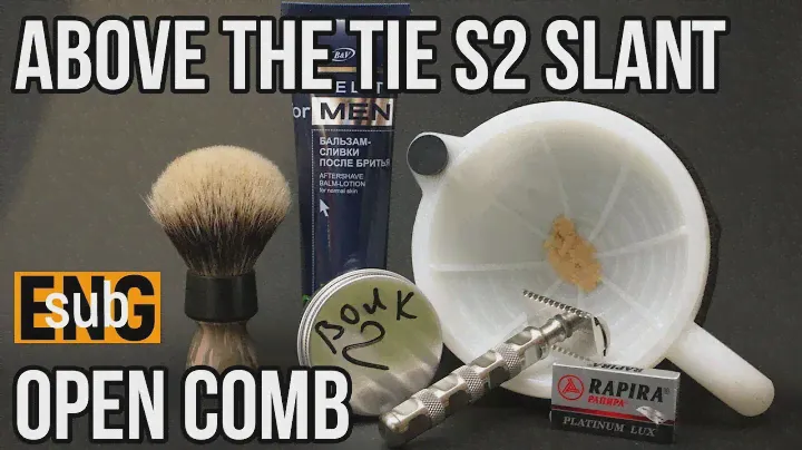 Above the Tie S2 Slant Open Comb, YAQI два в одном, Crown King от PHOENIX | Бритьё с HomeLike
