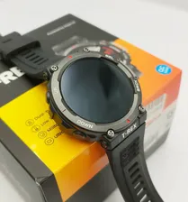 Amazfit Умные часы Amazfit T-Rex 2 47 мм GPS, угольно-черный смарт часы и фитнес браслеты